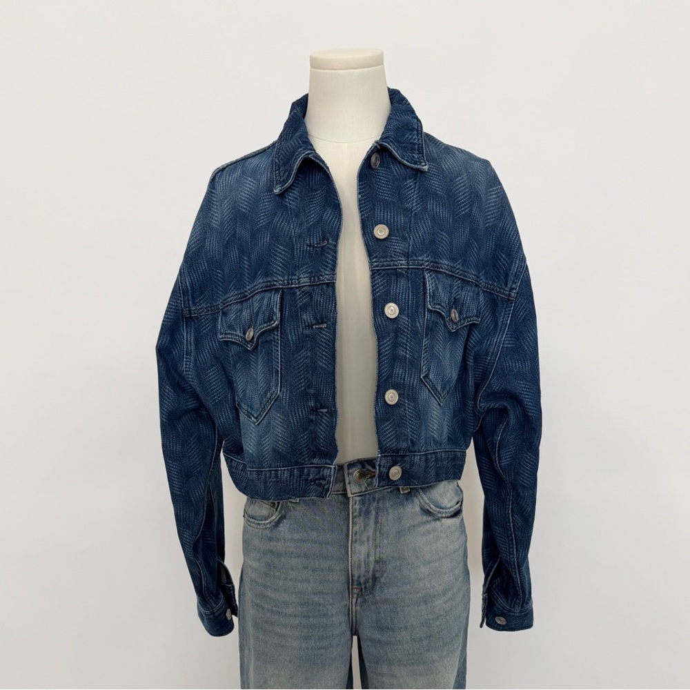 Isabel Marant Cropped Denim Jacket